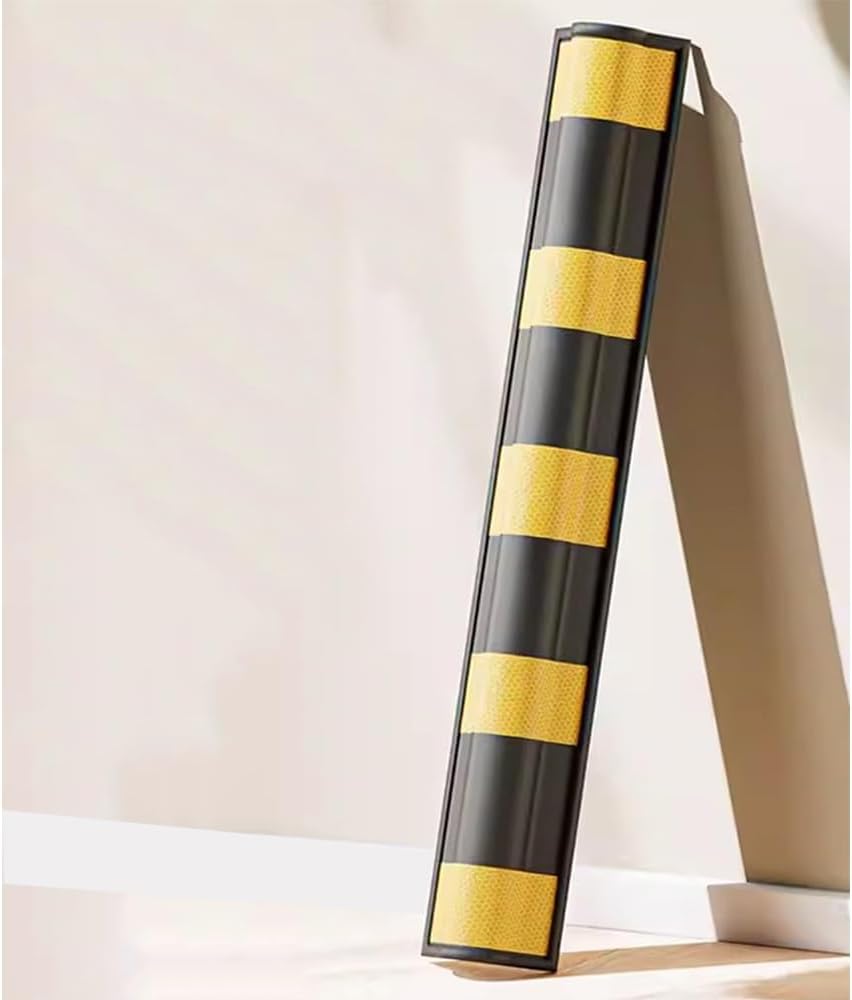 Garage Wall Protector Wall Corner Guards Garage Wall Guards for Car Front Bumper, Rubber Corner Shield Protection Bar Car Door Bumpers for Garage Pole Garage Wall Padding