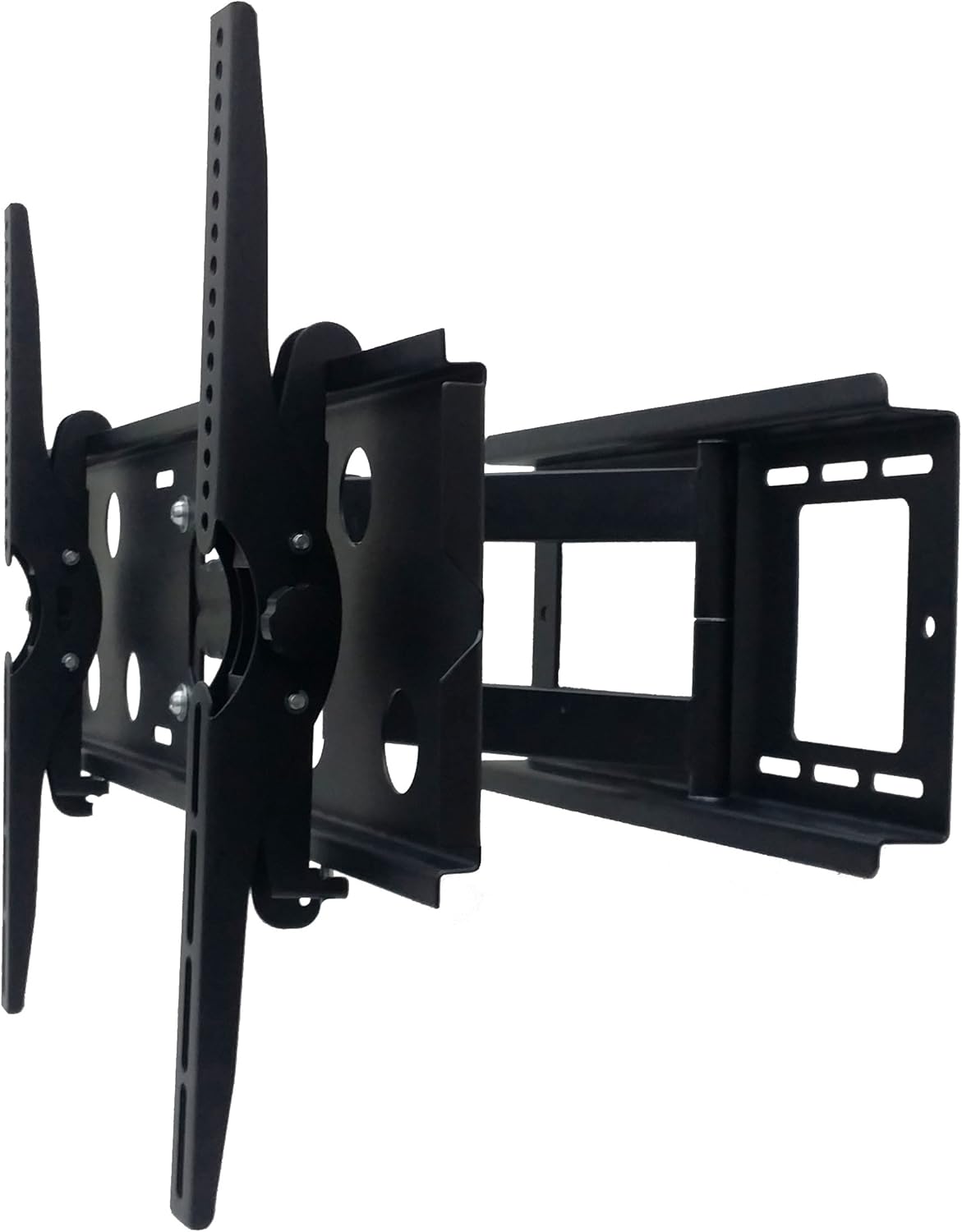 2xhome – New TV Wall Mount Bracket (Single Arm) & One (1) Single Shelf Package – Secure Cantilever LED LCD Plasma Smart 3D WiFi Flat Panel Screen Monitor Monitor Display Large Displays