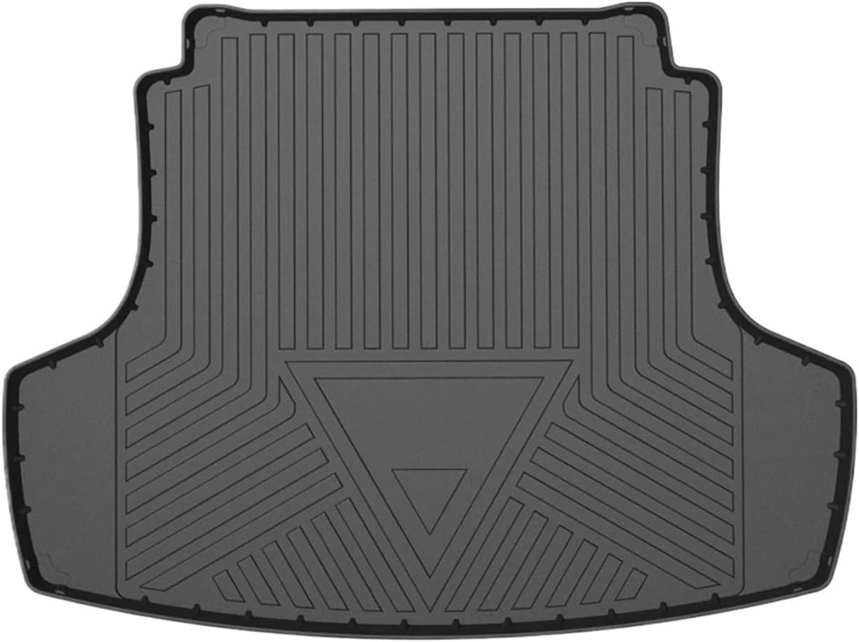 Trunk Mat Compatible with Hyundai Sonata DN8 8th 2020-2023 Car Cargo Liner Box Mat TPE Trunk Mat Trunk Tray Carpet Interior Accessories