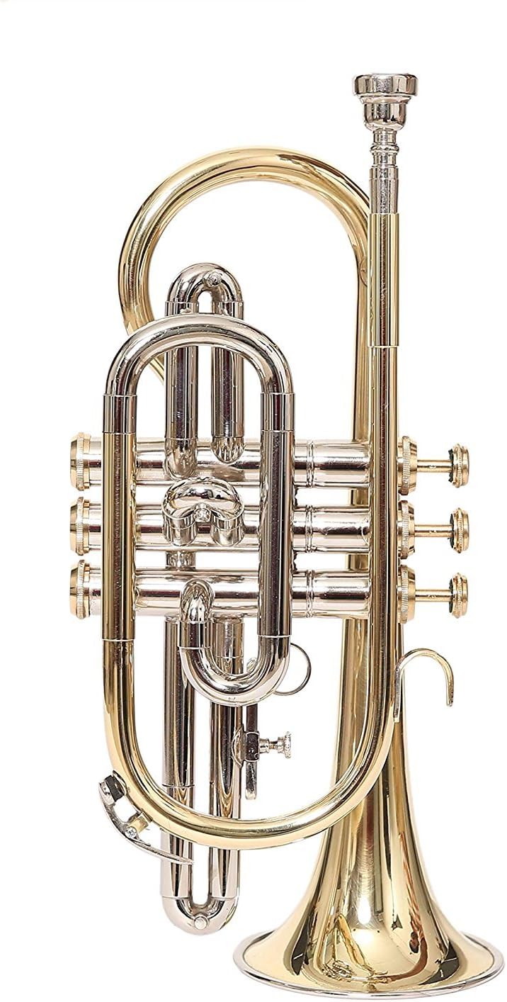 Shreyas Cornet Nickel + Brass Bb 3 valve