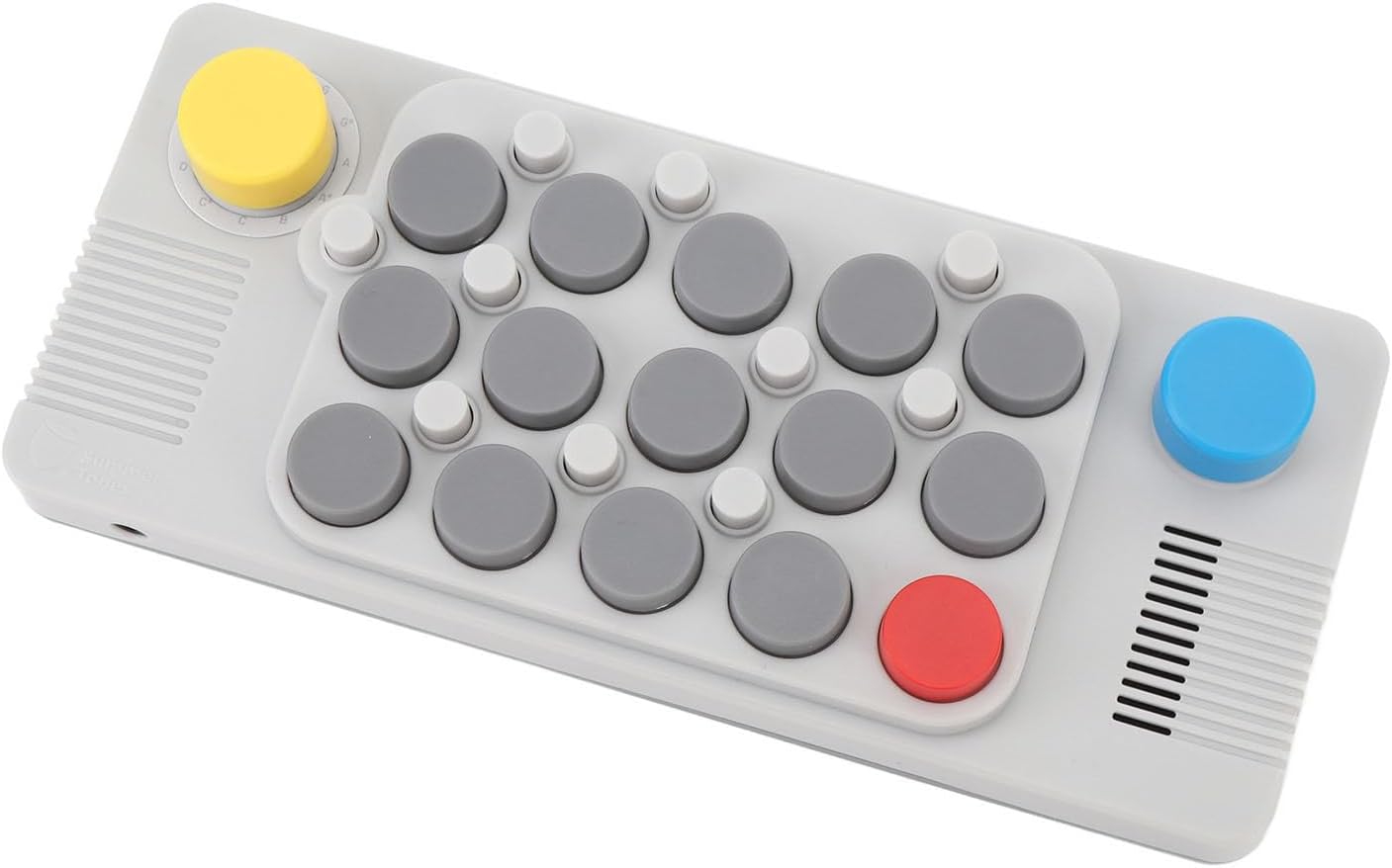 Pocket Music Keyboard, Small MIDI Keyboard Adjustable with 3.5mm Jack, Bluetooth Portable Electric Music Keyboard with Keyboard Stickers for Beginners