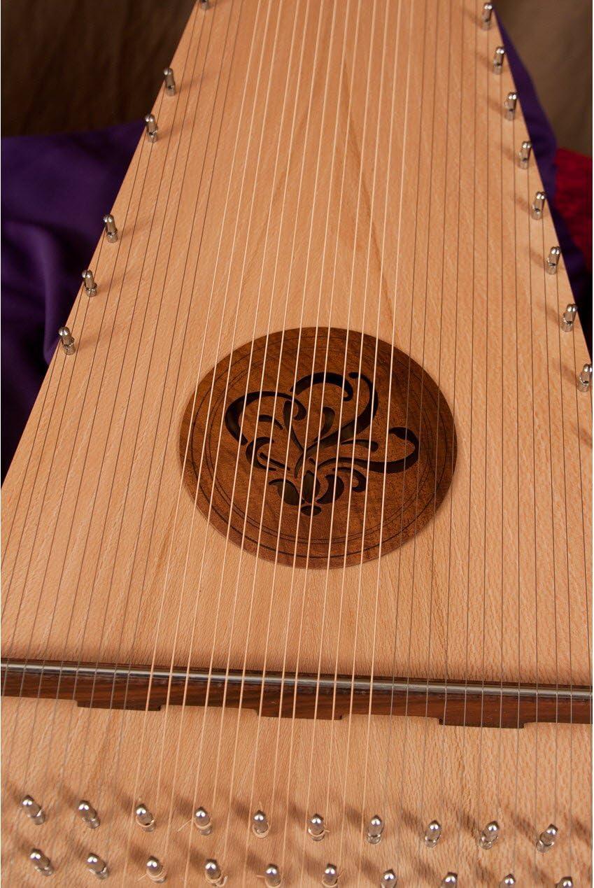 Roosebeck Baritone Rounded Psaltery - Right Hand