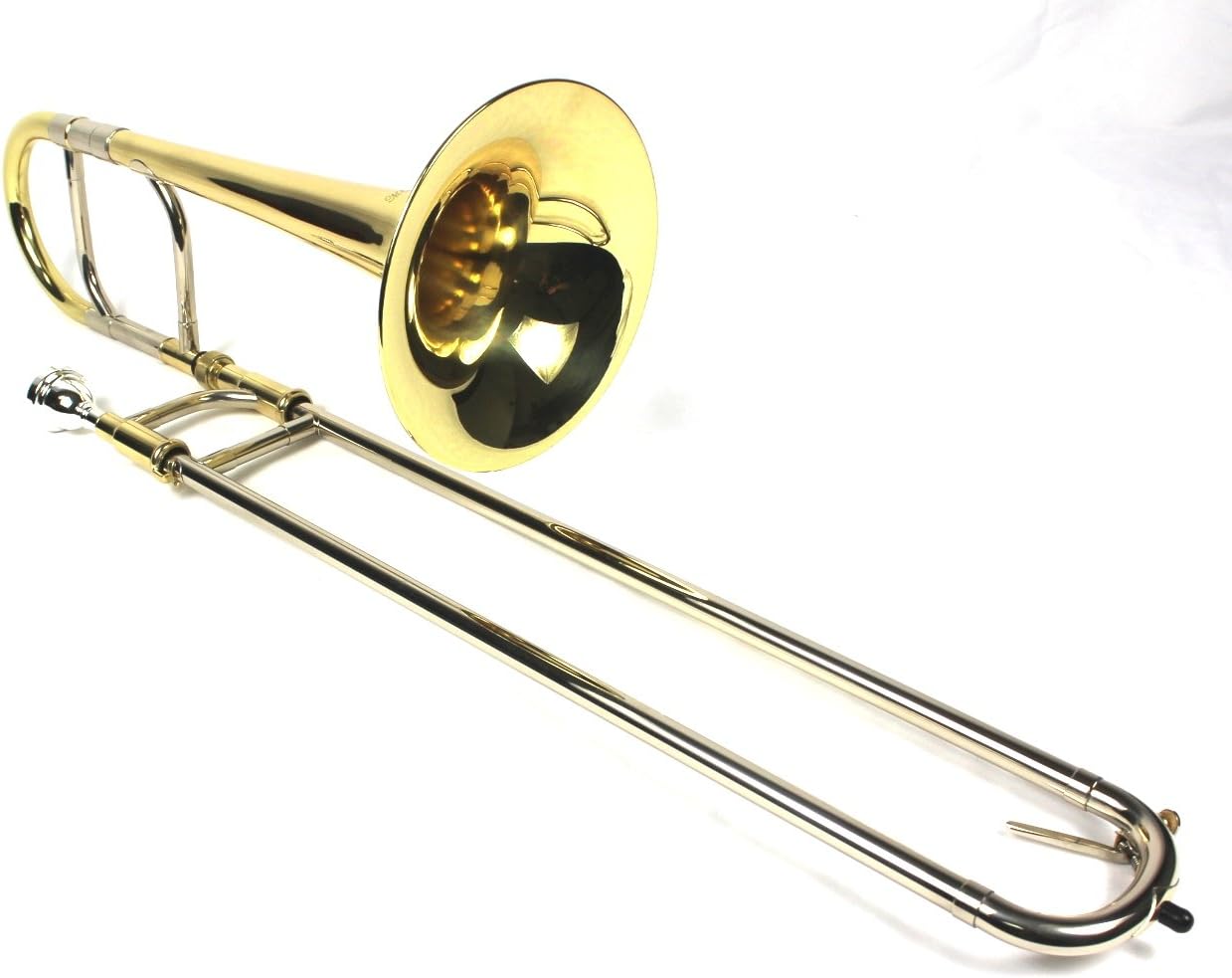 Diginex Gold Lacquer Finish Eb Alto Trombone with Case and Mouthpiece