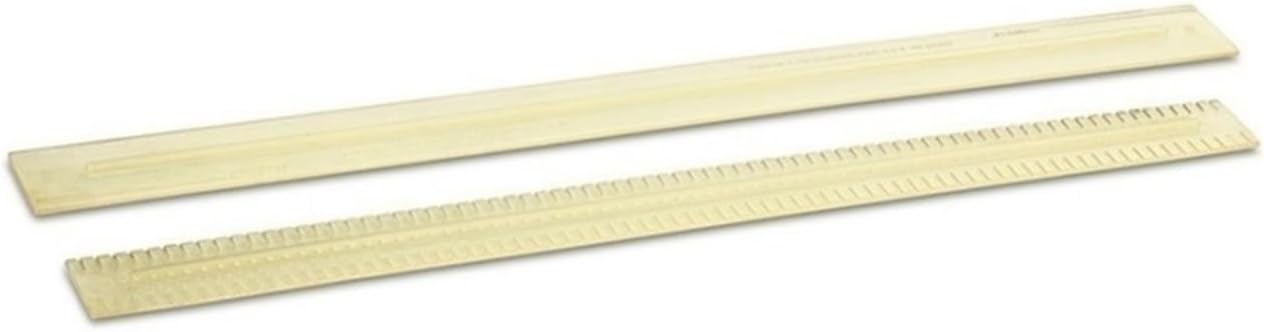 Vacuum Cleaner V-Shaped Floor Squeegee Compatible with Karcher B90, BD75/120, 39.370 Inches Rubber Edge Water Retaining Strip