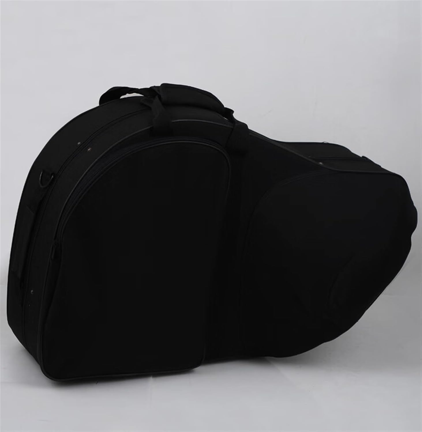 Brass French Horn Four-key Single Lacquered Gold French Horn In B Flat Adult Stage Instrument Professional Band Instrument