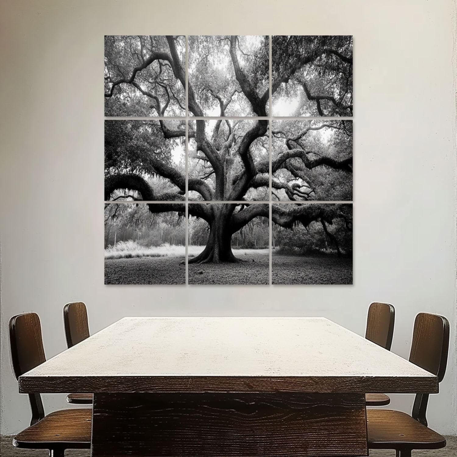 Art Acoustic Panels Self Adhesive tree pictures royalty photos 9 Packs Decorative Soundproof Wall Panels Large Sound Absorbing Panels for Home Office 60