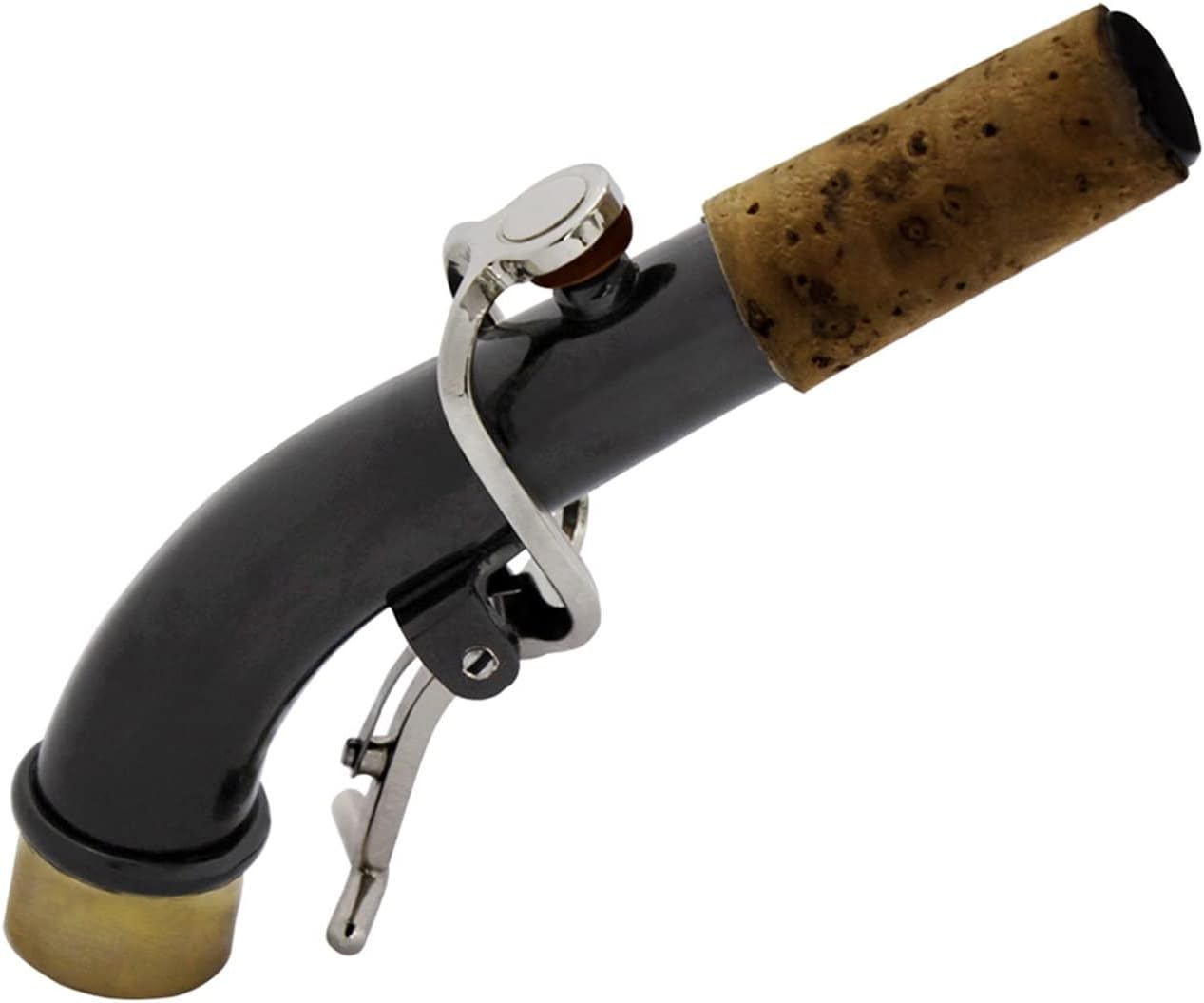 Saxophone B Flat Woodwind Instrument Black Nickel Curved Sax