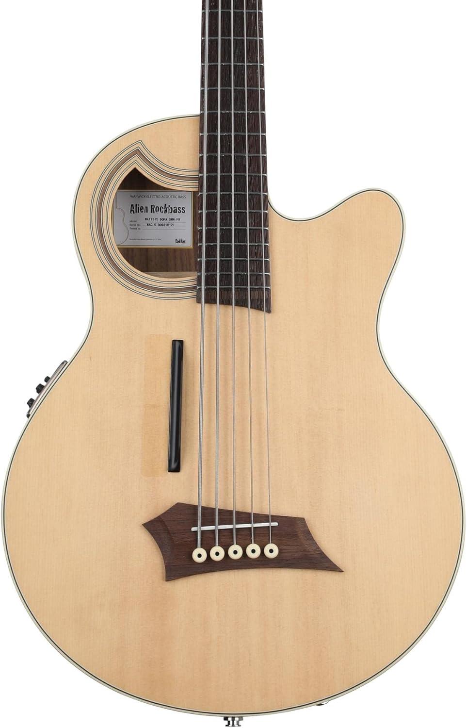 Warwick Rockbass Alien Deluxe Hybrid Thinline 5-string Bass Guitar