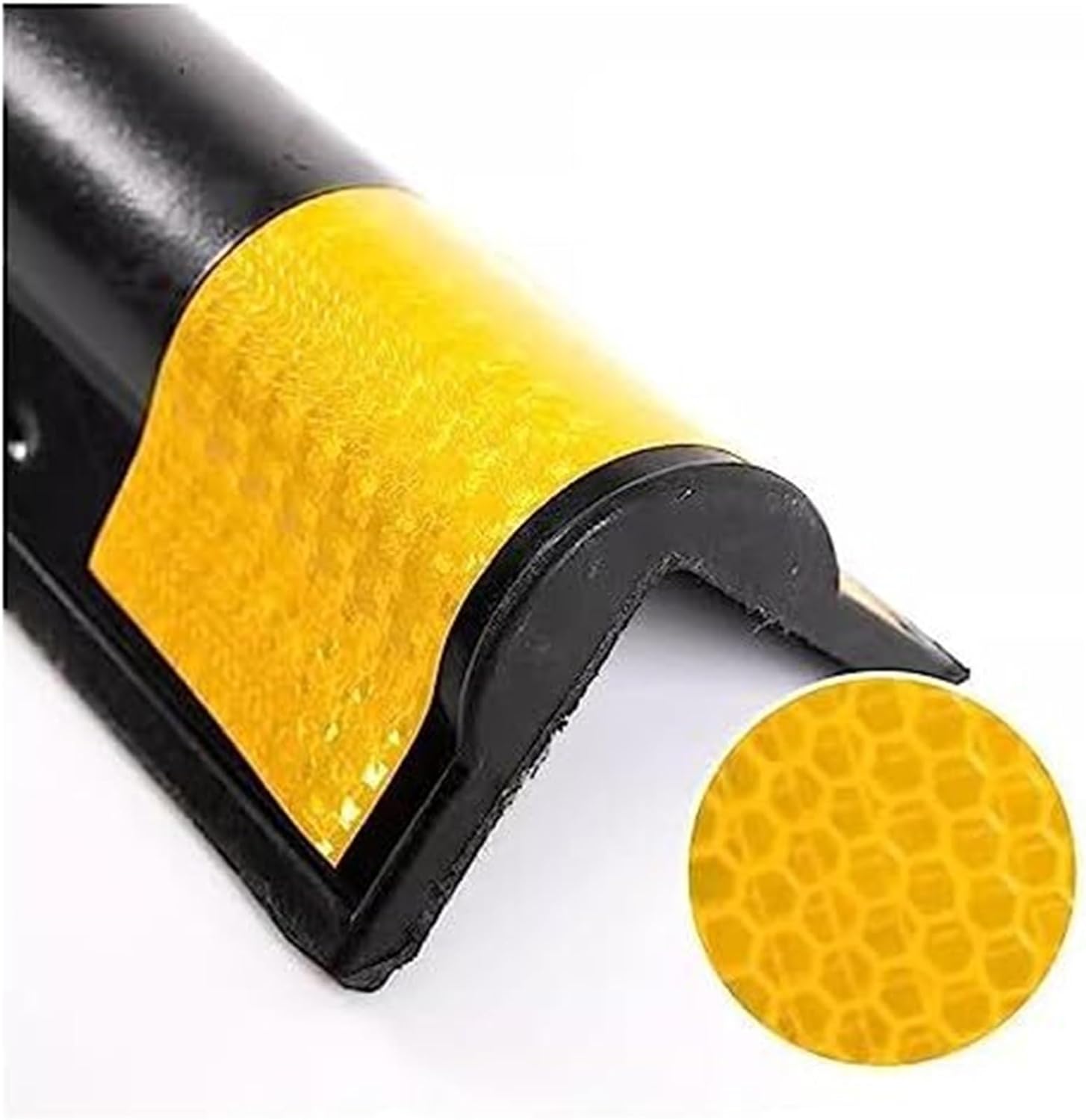Garage Wall Protector,Car Parking Protector,Thicker Reflective Corner Guards,Car Parking Protector Bumper Workshop Wall Corner Guards,4 Sizes (Color : Yellow, Size : 2pcs-100cm) (Color : Yellow, Siz