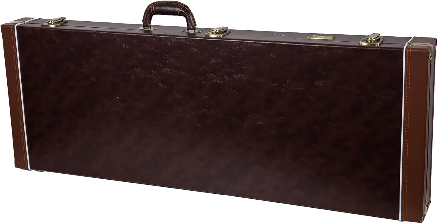 Crossrock PRS SE Hollowbody Electric Guitar Case, Rectangular, Vintage Brown (CRW620PRSHBBR-R)