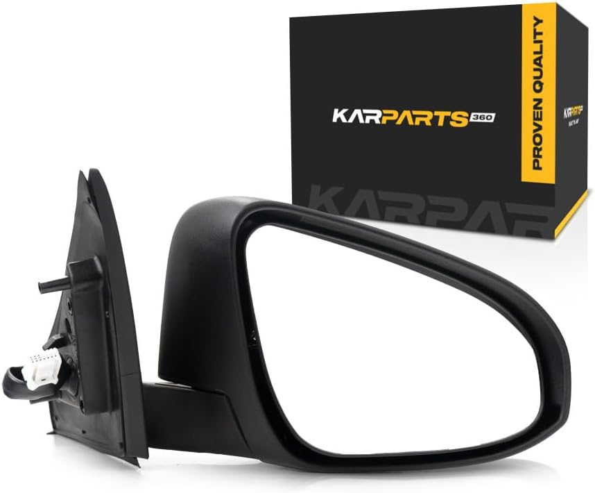 For Toyota Avalon 2013 2014 Passenger Side Mirror | Outer | Rear View | Power | Heated | w/Cvr | Paint to Match | Replacement For TO1321292 | 8790107011-PFM