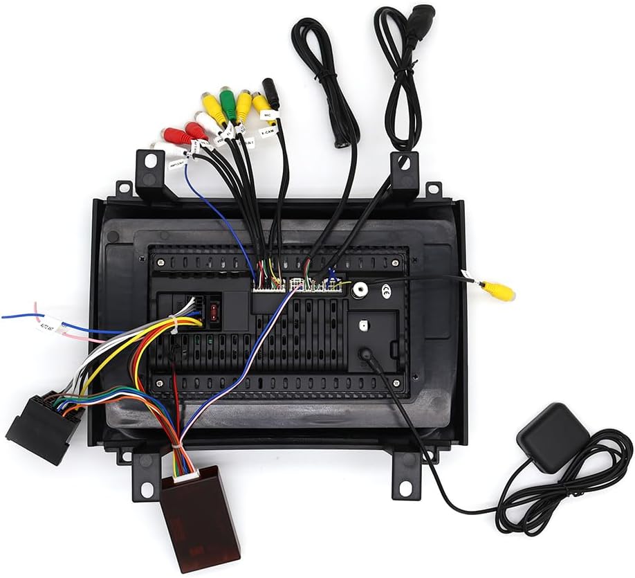 4+64G 10In Car Stereo for Cadillac CTS 2003-2007 2006 2005 2004 w/GPS Navigation with Carplay w/Android Auto Double Din Touchscreen Car Radio Receiver Backup Camera