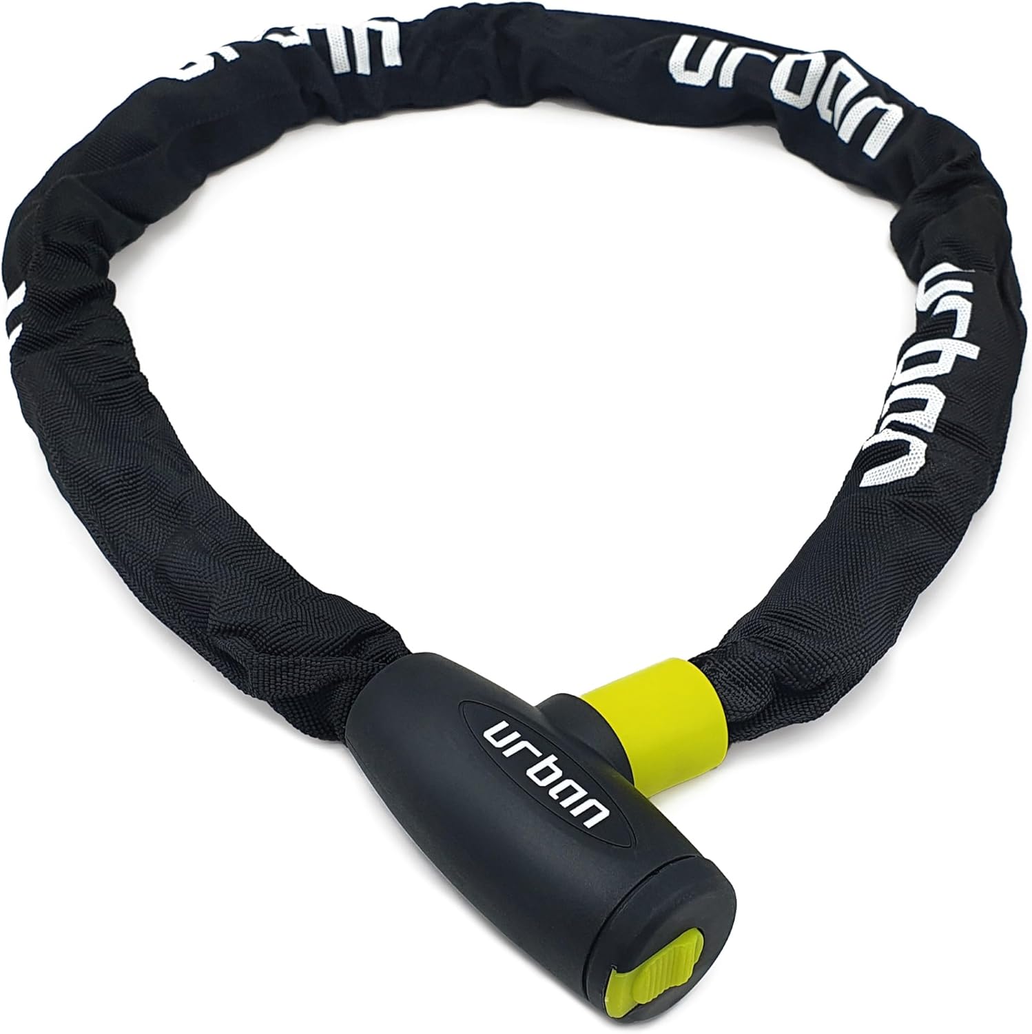 URBAN XK120 Bike Chain Lock, Heavy Duty Anti Theft 120cm ø8mm Hardened Steel Chain High Security Lock, Optimal Length for Easy Transport, Versatile Anti-Theft for Bicycle, Motorcycle, Electric Scooter