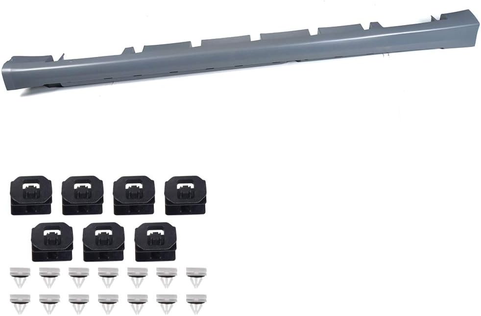 Exterior-Rocker Panel Molding Trim, Compatible with 2013-2018 Ford Fusion Sedan 4-Door, Right Passenger Side Replacement