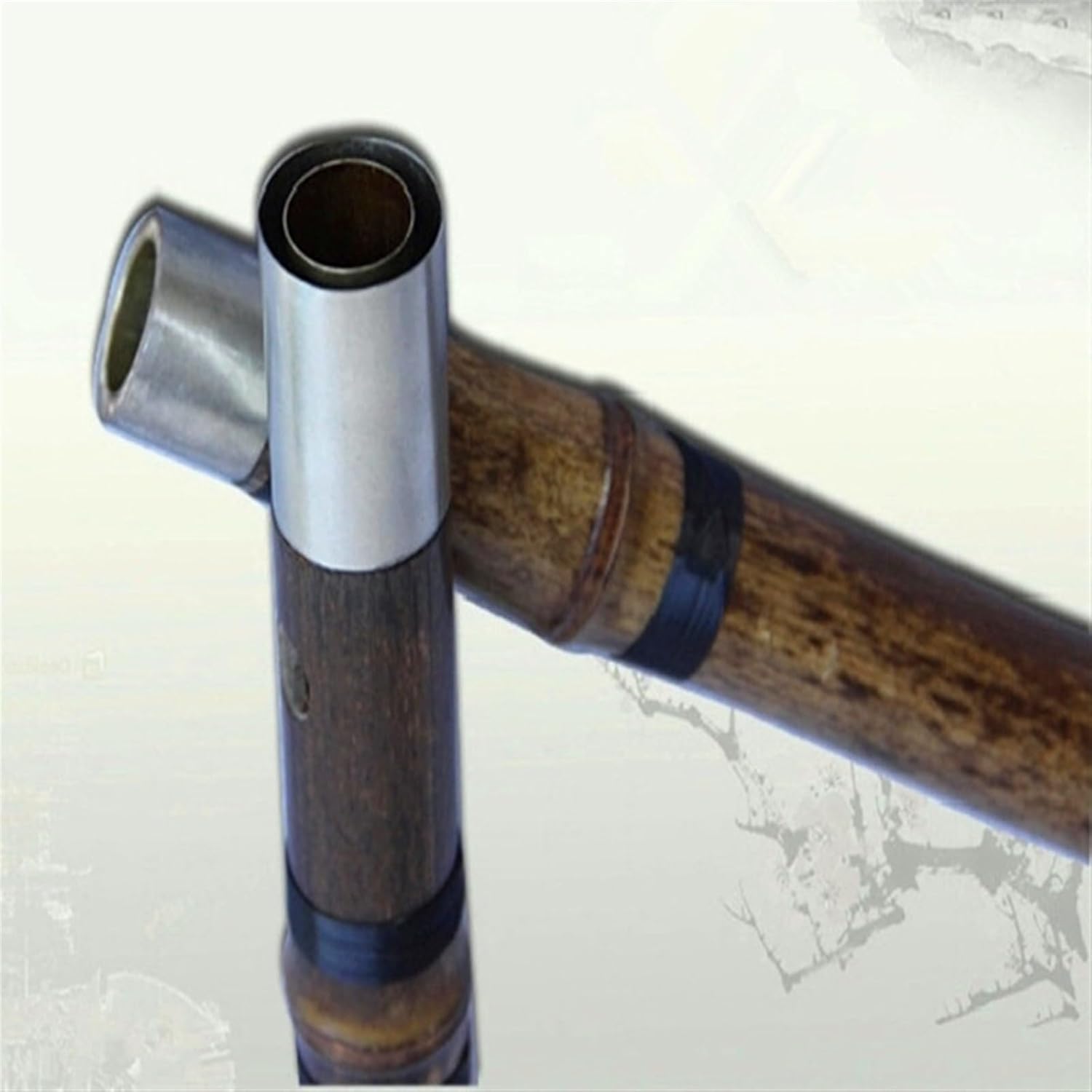 Bamboo flute, Chinese Bamboo Flute Two Section Concert Flute C D E F G Musical Instruments Chinese Bamboo Transverse Flute Beginners bamboo flute(C key)