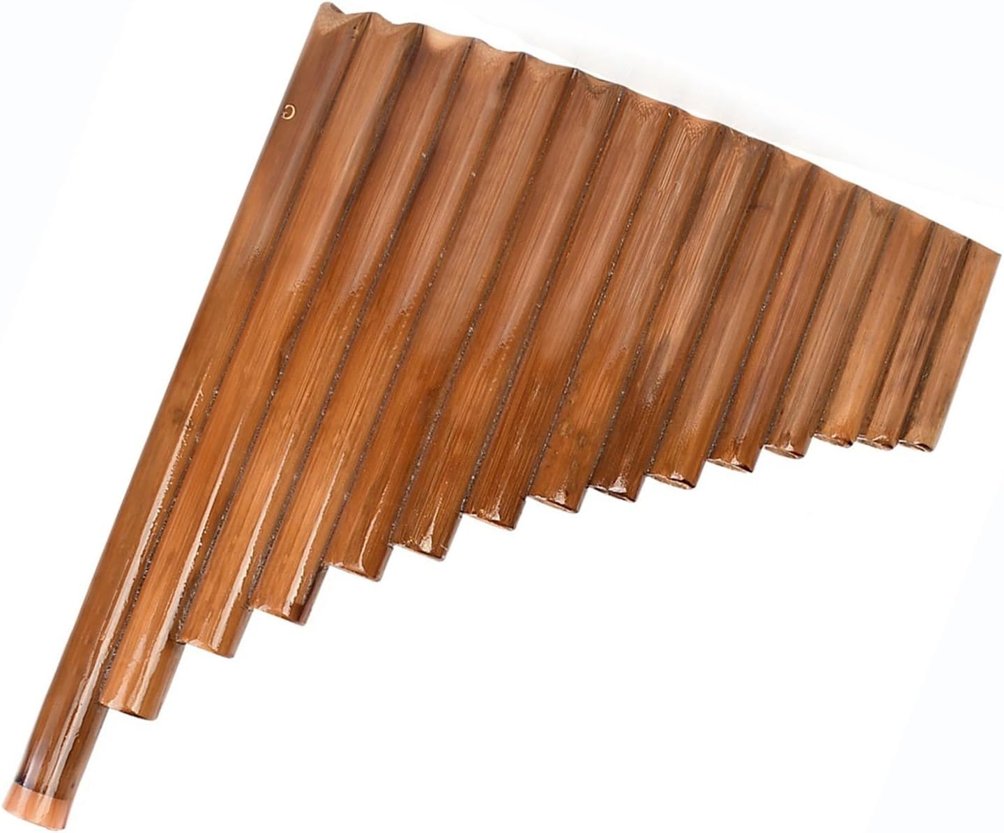 25 Pipe C Key Pan Flute 15 Pipe G Tuned Bamboo Pan Flute For Left Or Right Hand Woodwind Instrument For Adult Practice(Right Hand)