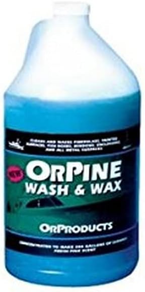 H&H OPW8 Orpine Boat Wash and Wax, 1-Gallon,blue, 128 oz