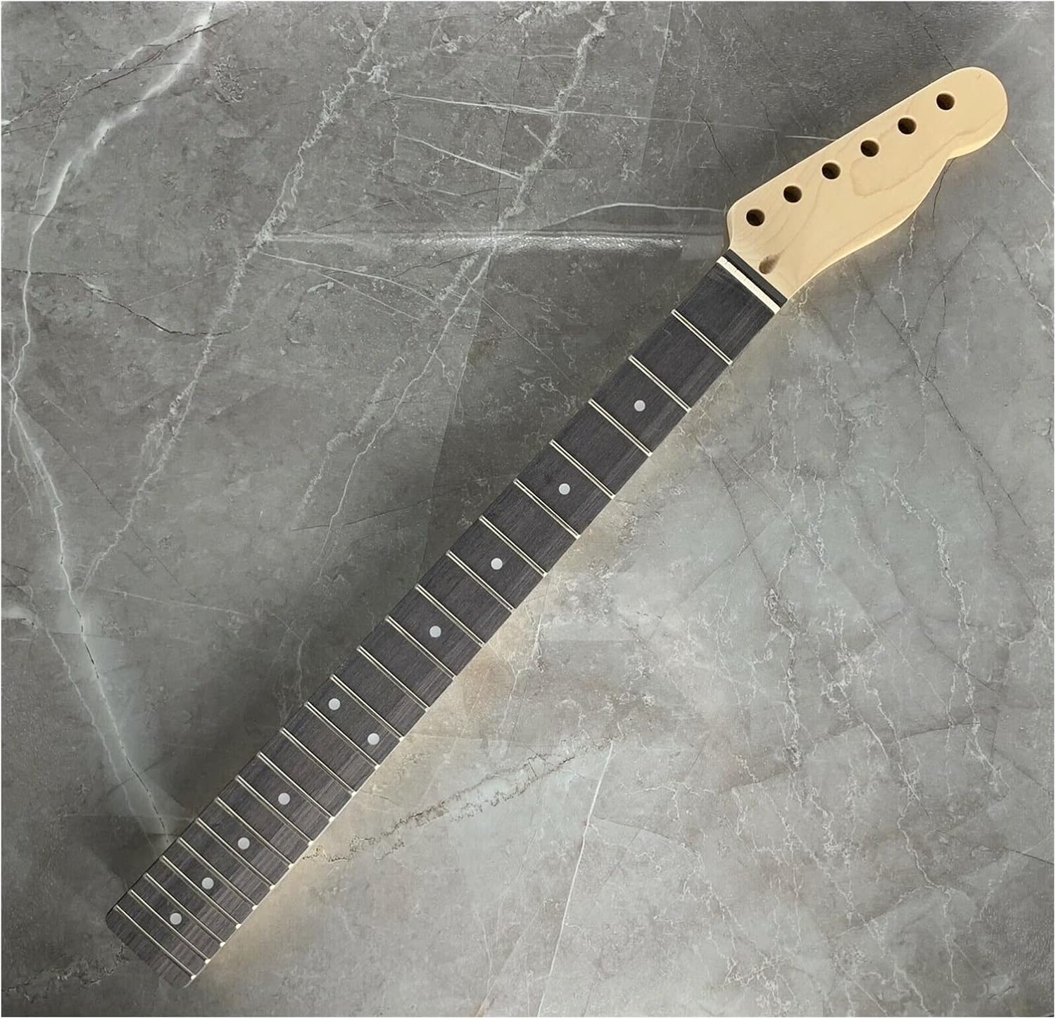 ZUZU Neck Rosewood for Electric Guitars with 22 Frets Unfinished Guitar Neck