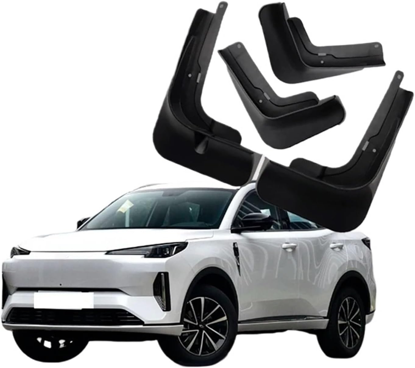 Mudflaps Mudguards Fender Compatible For Changan NEVO Q05 2024 2025 Car Mudguards Tire Fenders Mud Flaps Wheel Guards Accessories