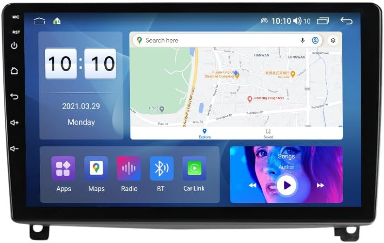 Generic Car Stereo Radio for Peugeot 407 2004-2011 2G RAM+32G ROM…