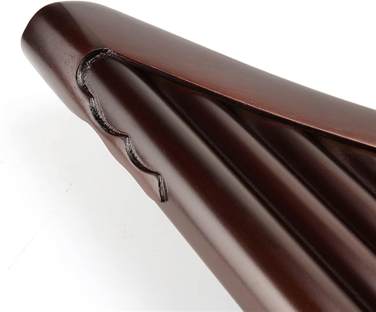 25 Pipes C Key Brown Pan Flute Traditional Woodwind Instrument Bamboo Handmade Pipe (Color : Left)