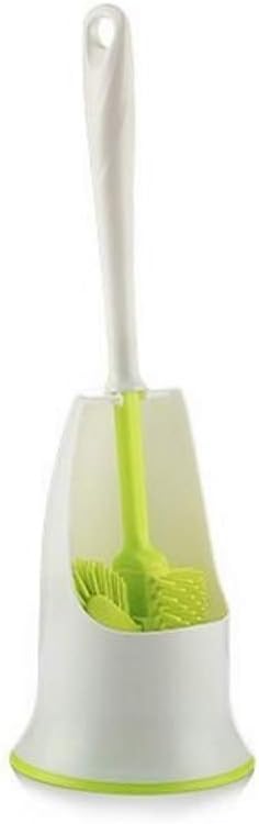 Toilet Brush Set, Toilet Toilet Brush and Bracket, Functional Toilet Brush and Bracket Now Very Easy to Clean Under The Outer Edge