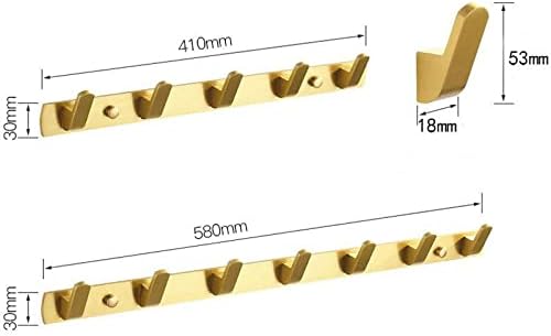 Shower Shelves Bath Hardware Sets, Bathroom Shelf, Towel Rack, Towel Hanger, Paper Holder, Toilet Brush Holder Bathing Accessories (Color : Shelf 40cm)