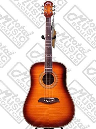 Oscar Schmidt OG1FYS 3/4 Size Dreadnought Acoustic Guitar Bundle