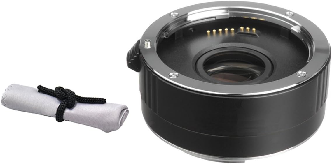 Canon EOS Rebel T2i 2X Teleconverter (4 Elements) + New West Cleaning Cloth.