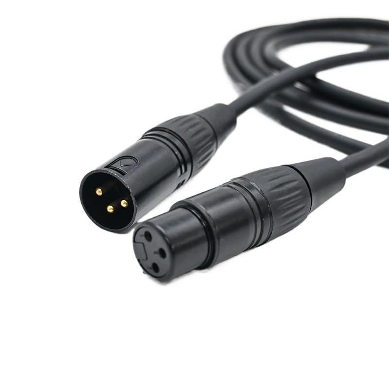 H&*igh qu>ality 3 Pin DMX Cable 22awg Gold Plated Male to Female DMX512 XLR OFC Adapter Cable Cord(300CM)