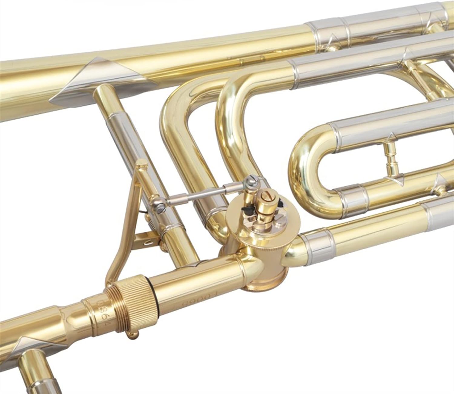 TSTS B Flat to F Tenor Trombone Trombone Suitable for Students Or Adult Beginners and Bands Beginner Trombone