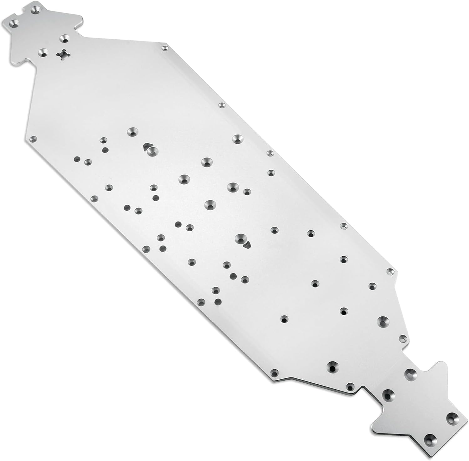 RC Stainless Steel Chassis Skid Plate Armor Guard Plate Protection for 1/7 ARRMA Mojave 6S EXB RC Car Upgrade Parts