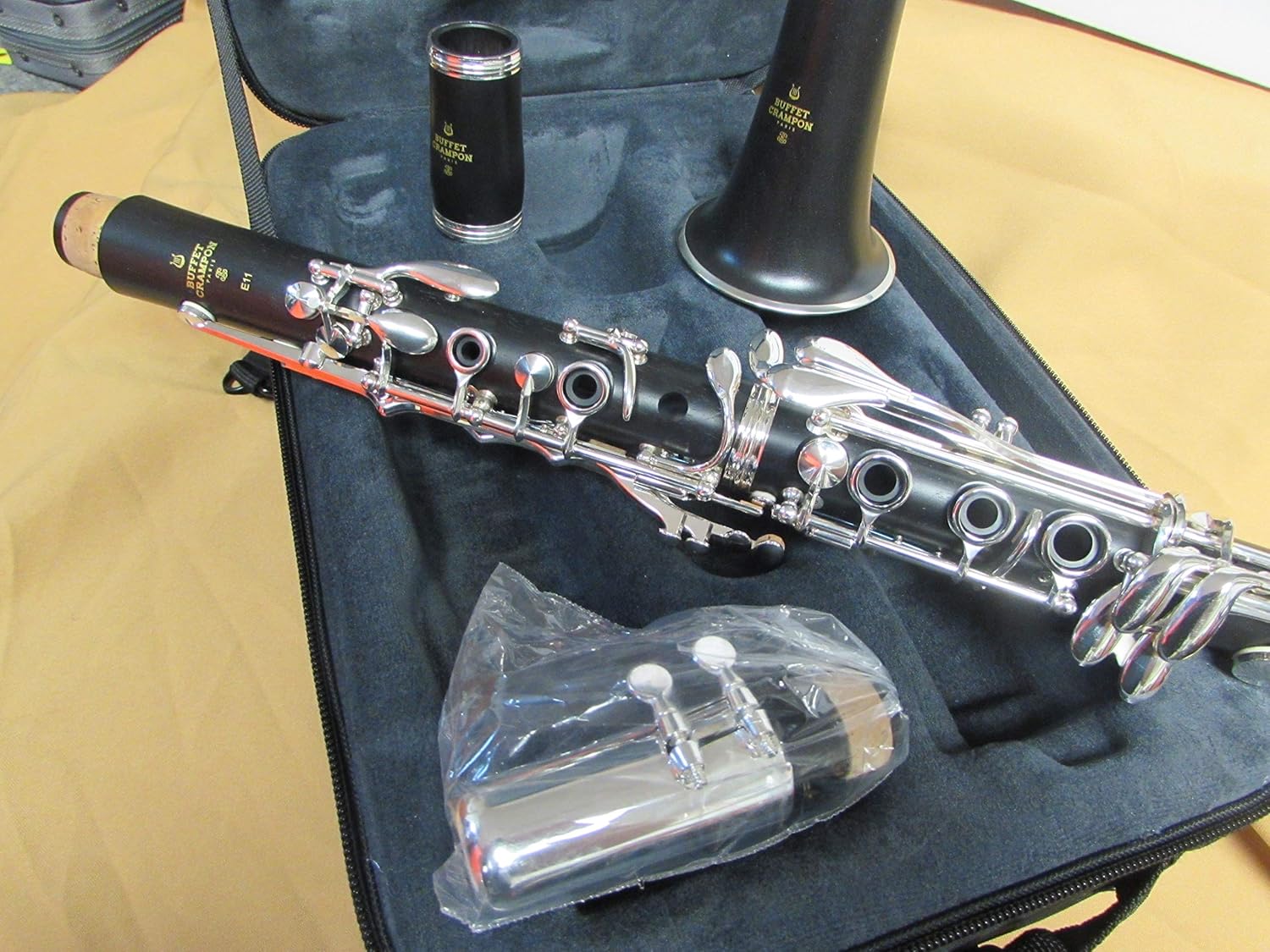 Buffet Crampon E11 Bb Clarinet Silver Plated Keys
