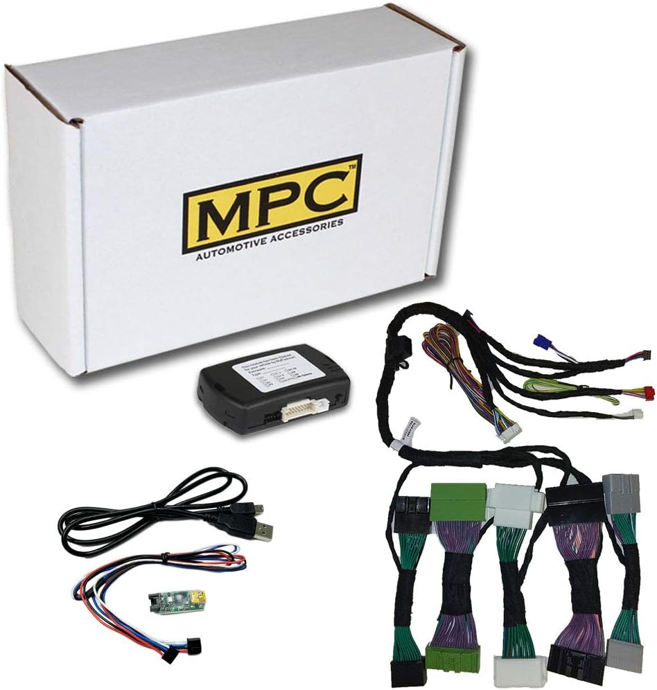 MPC Factory Remote Activated Remote Start Kit Compatible with 2014-2020 Infiniti Q50 - Push-to-Start - Plugin T-Harness - Firmware Preloaded - USA Tech Support
