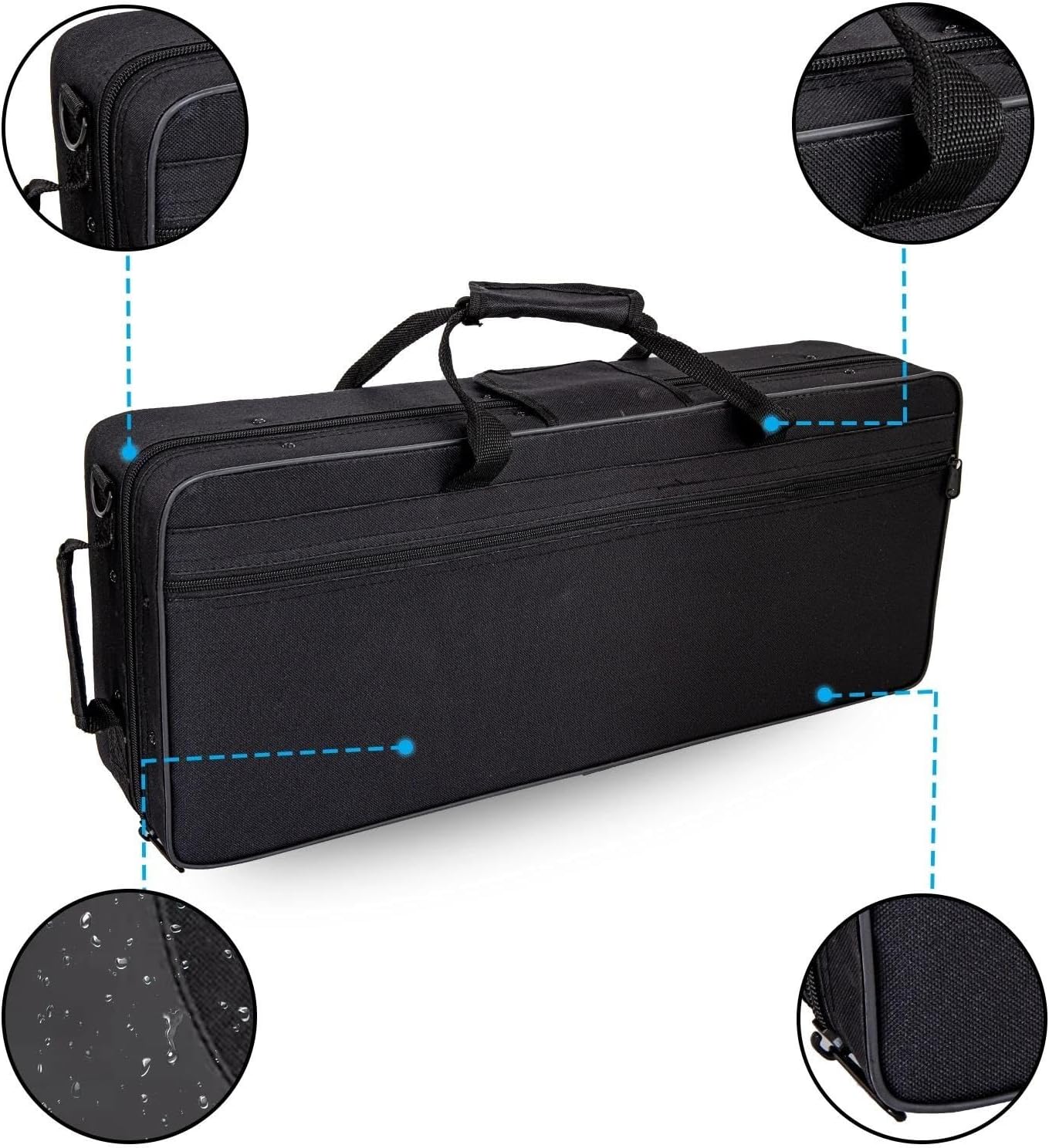 Tenor Saxophone Bb Tune Lacquered Dazzling Colour Woodwind Instrument With Case Accessories