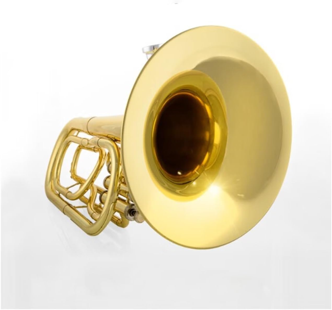 Beginner euphonium Euphonium B Flat Musical Instrument Beginner Adult Instrument Gold Lacquer Gold