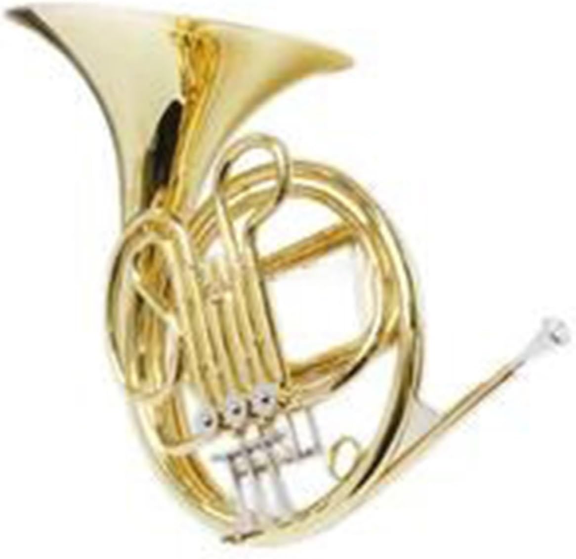 Brass French Horn F 3 Key Single Gold French Horn Yellow Brass Material