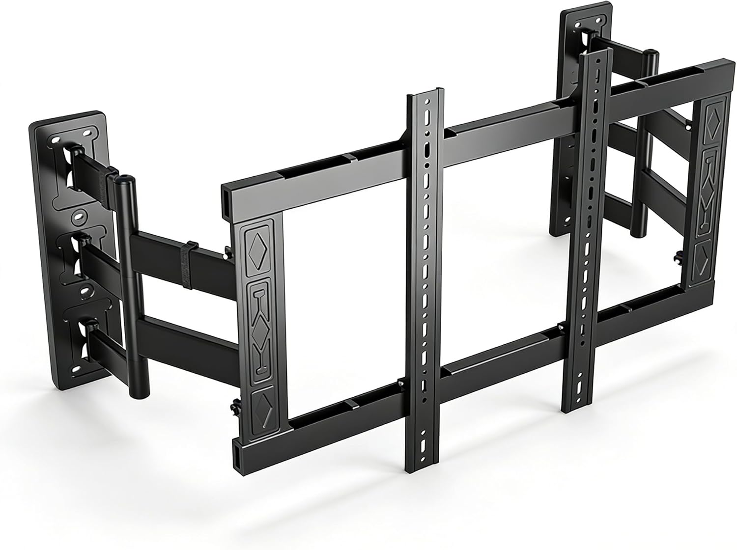 98,100,110,120, Corner Full Motion TV Wall Mount for 80,85,86,150 Inch TVs, Heavy Duty Ultra-Thin Tilt Extension Adjustable TV Bracket,VESA 300x100 to 1000x600,Holds up to 441 lbs,DY1086