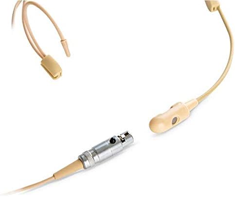 Generic True Diversity 4 Channel Stage Microphone Headset Wireless for Professional Theatre Singing Stage Performance 4 Beltpack 4 Cardioid Condenser Headworn Mics, Long Range 490ft, Auto Scan, Black