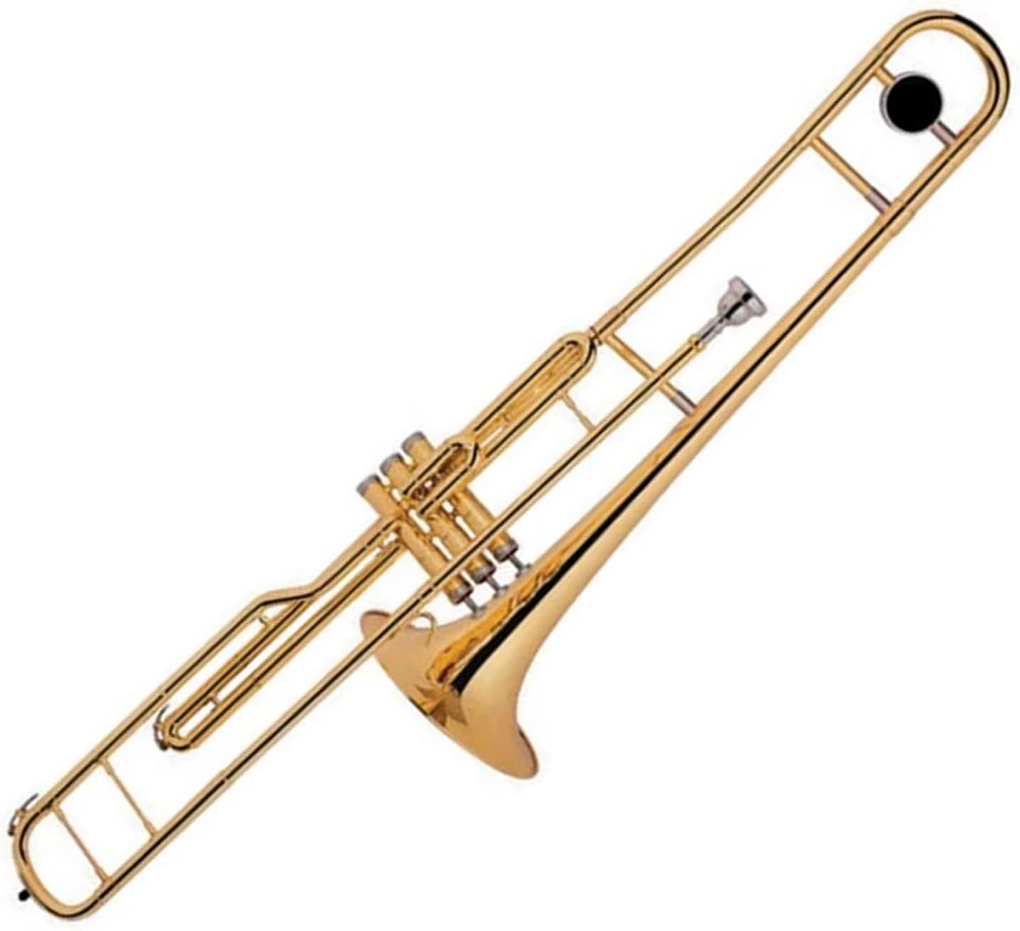 Professionals euphonium Popular grade gold lacquer brass body Piston Valves Alto Trombone