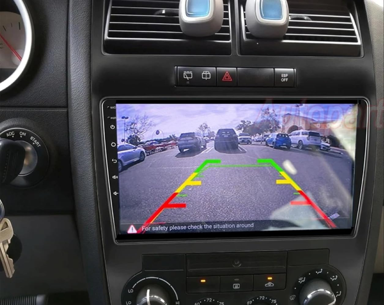 Double Din Car Stereo for 2005 Dodge Challenger, 9 inch Radio with Backup Camera Touch Screen Car Audio Receivers for Wireless Carplay Android Auto, Bluetooth, FM/USB/MP5 Multimedia Player Head Unit