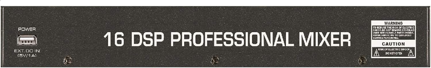 Audio2000'S AMX7361 Four-Channel Audio Mixer with USB 5V Power Supply, USB Interface, and Sound Effect