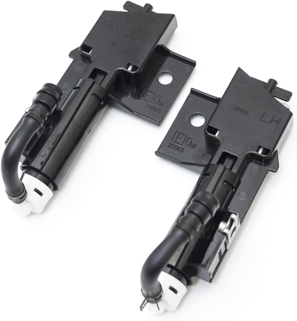 Car Headlight Washer Nozzle 2Pcs Car Front Bumper Headlight Washer Nozzle Water Sprayer 86636Aj160 / 86636Aj150