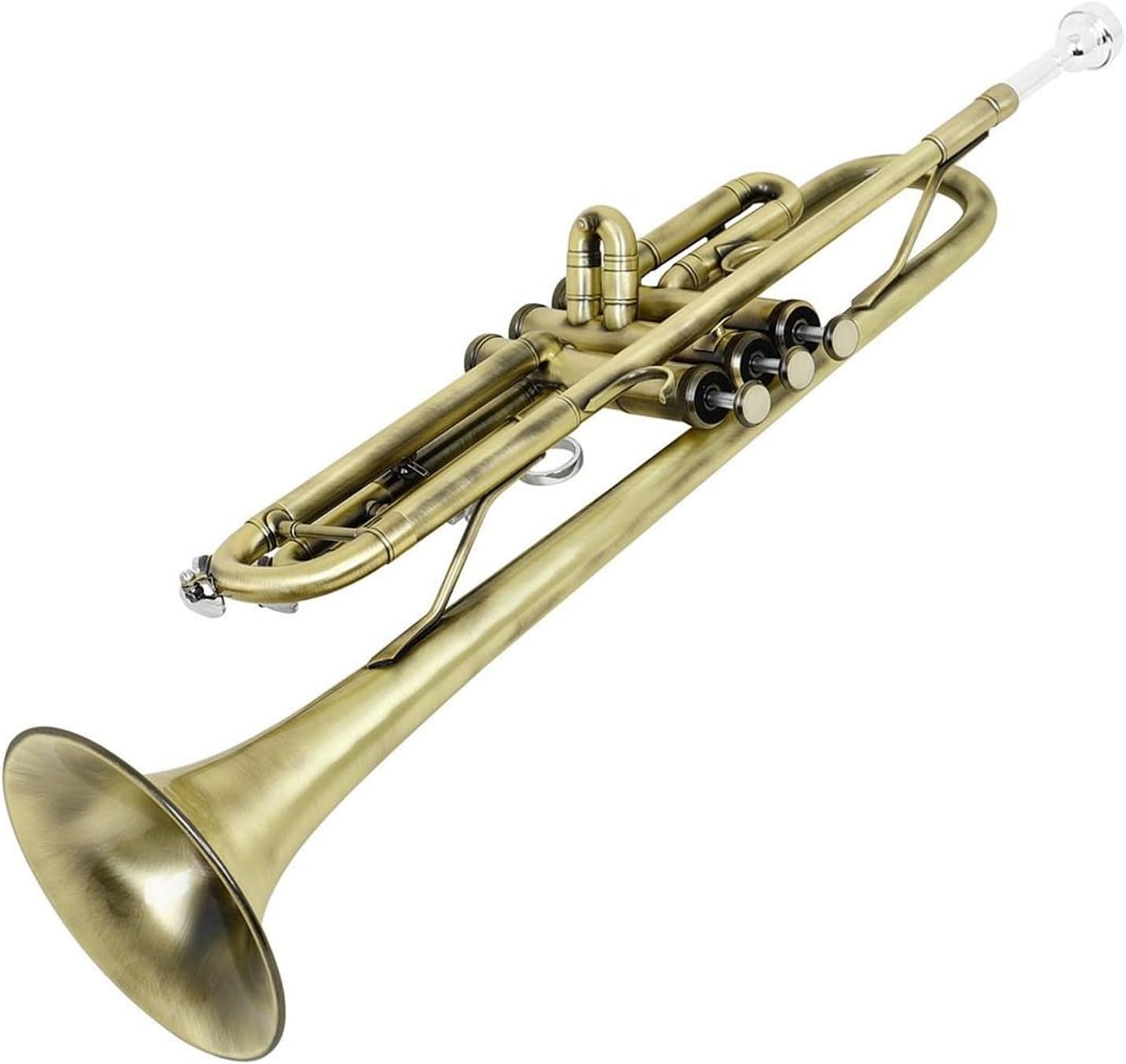 Bronze cornet B flat mini trumpet professional musical instrument