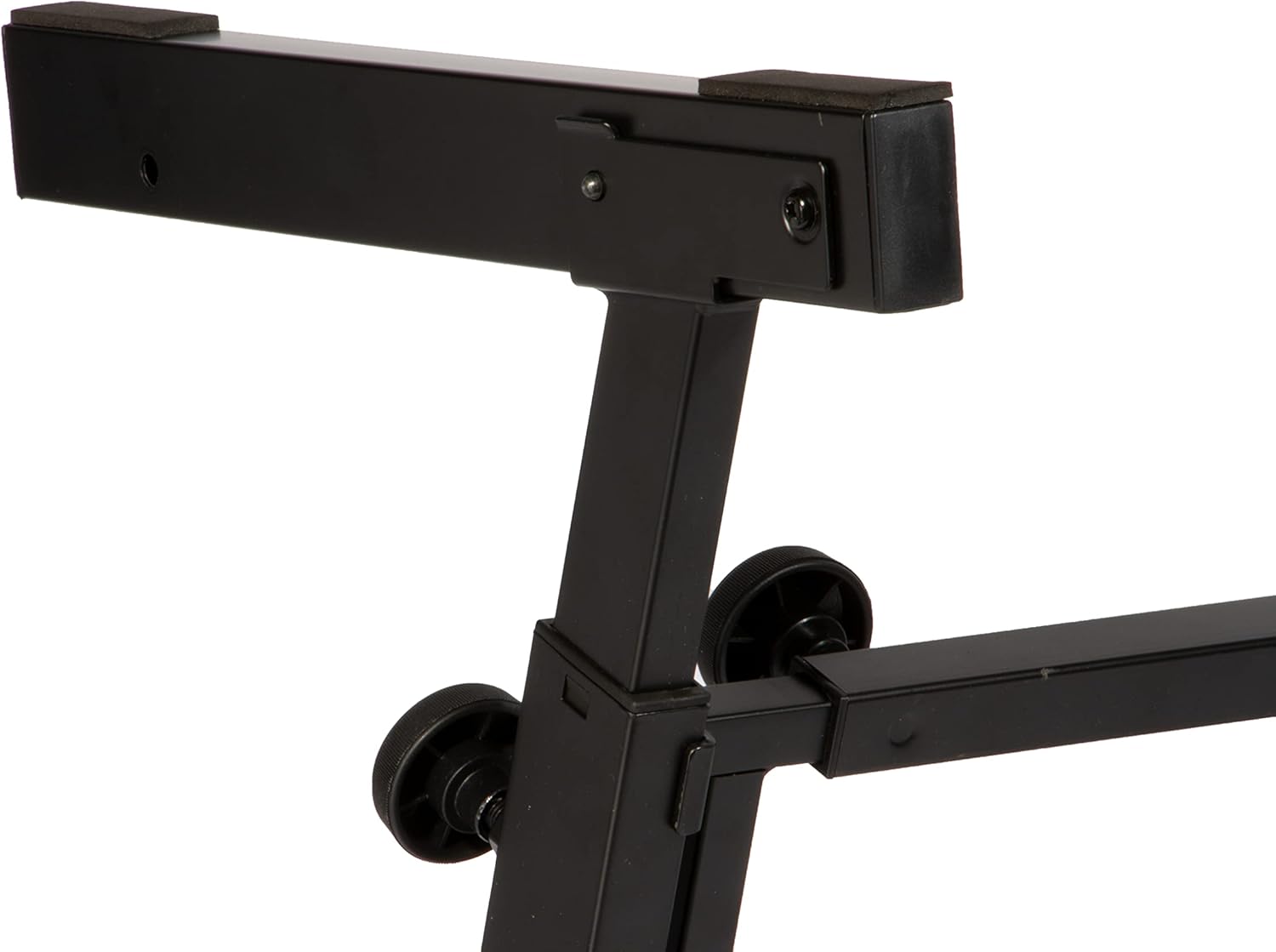 OnStage On-Stage KS7350 Pro Heavy-Duty Folding-Z Keyboard Stand, Black