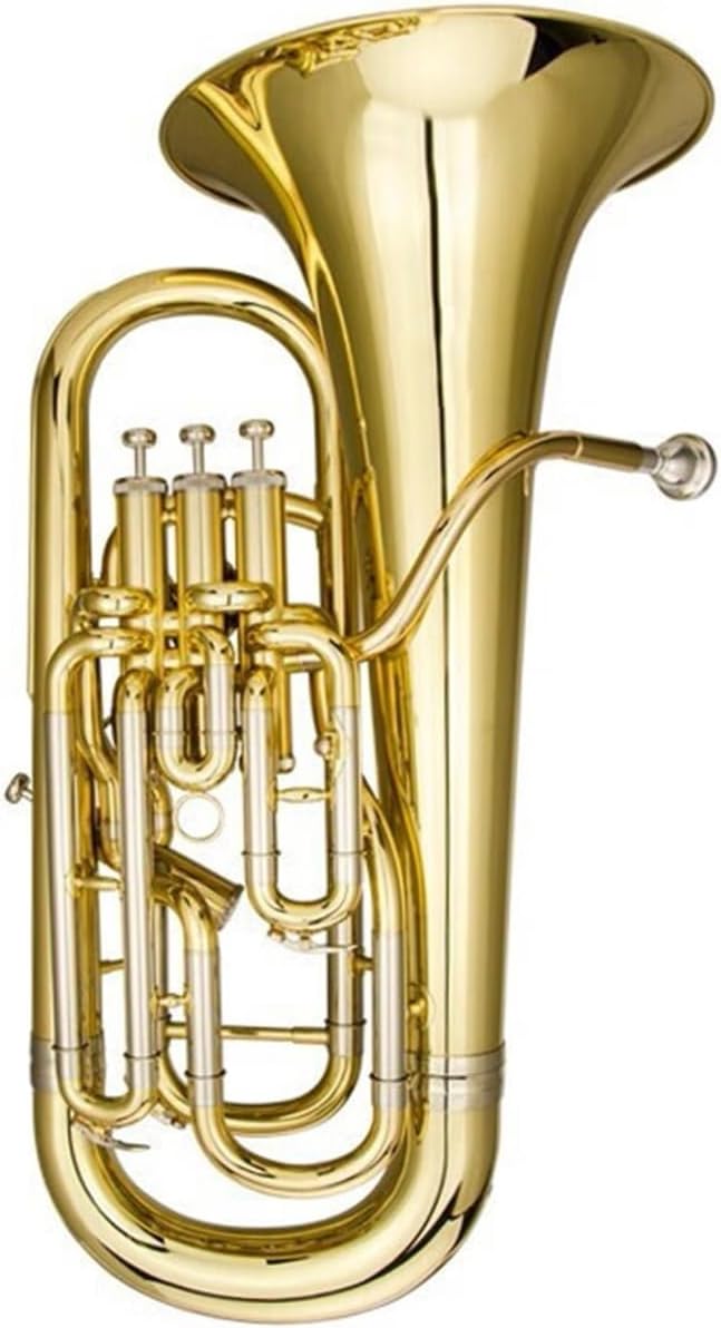 Euphonium Brass Instrument In B Flat Major Four Keyed Euphonium All-brass Instrument