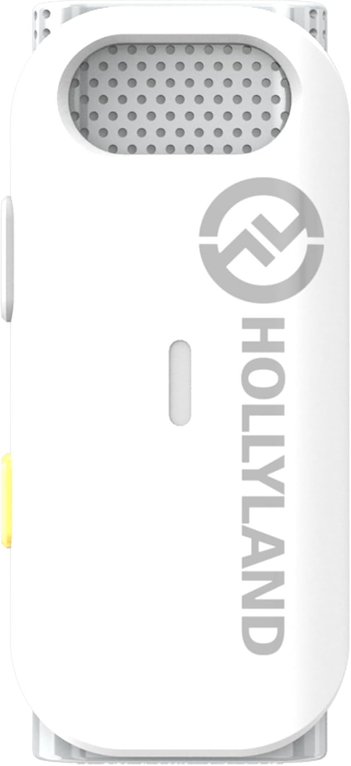 Hollyland Lark C1 Duo 2-Person Wireless Microphone System with Lightning Connector for iOS Devices - White, LARK C1 DUO-IOS-W