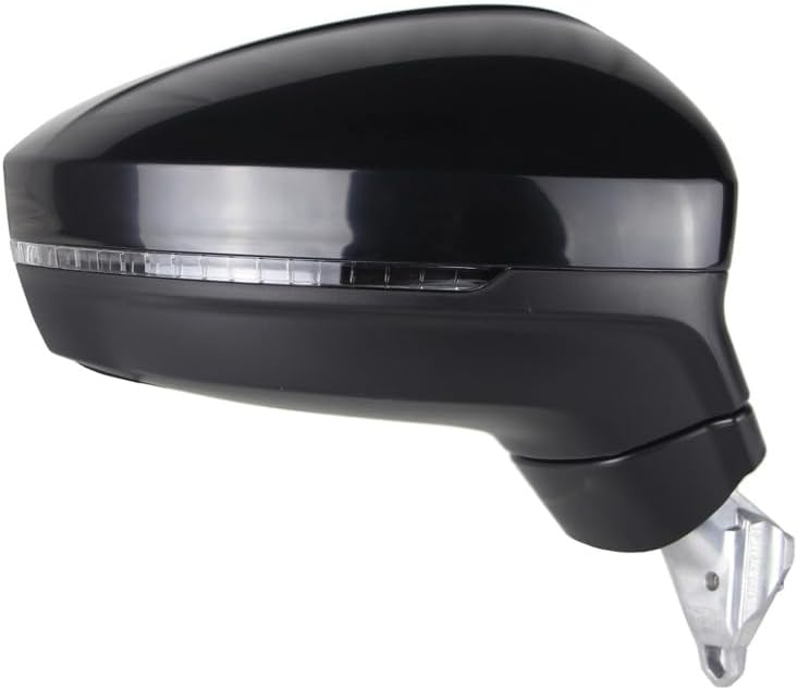 KarParts360 For Volkswagen Tiguan 2018 2019 2020 2021 Door Mirror Passenger Side Paintable Manual Folding | Heated | Power | w/Signal Light In Glass | Blind Spot Detection | VW1321179 | 5NN857508M9B9