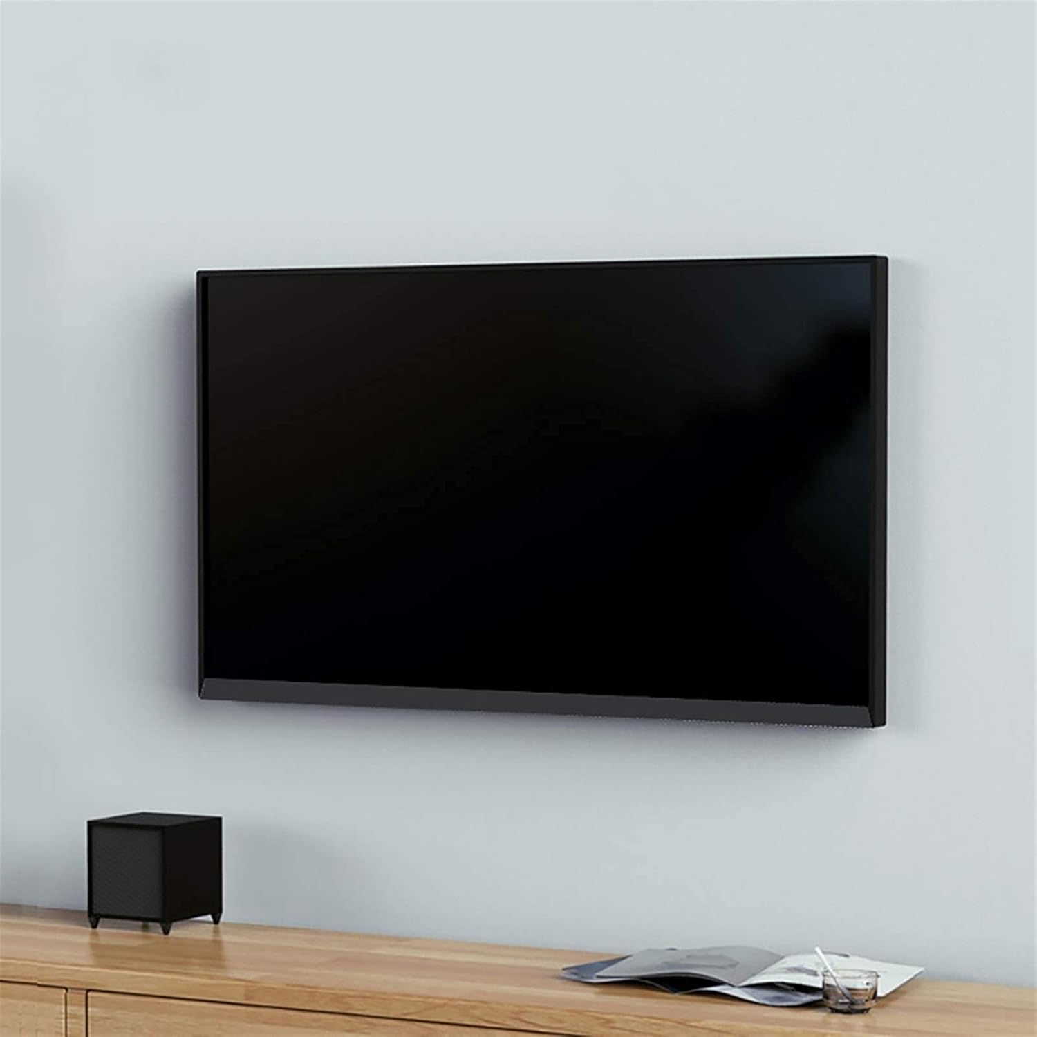 Universal LCD TV Wall Mount TV Wall Mount Bracket Ultra Slim and Space Saving for Most 26-55 Inch Screen TVs Perfect for Corner & Bedroom Good,A-32