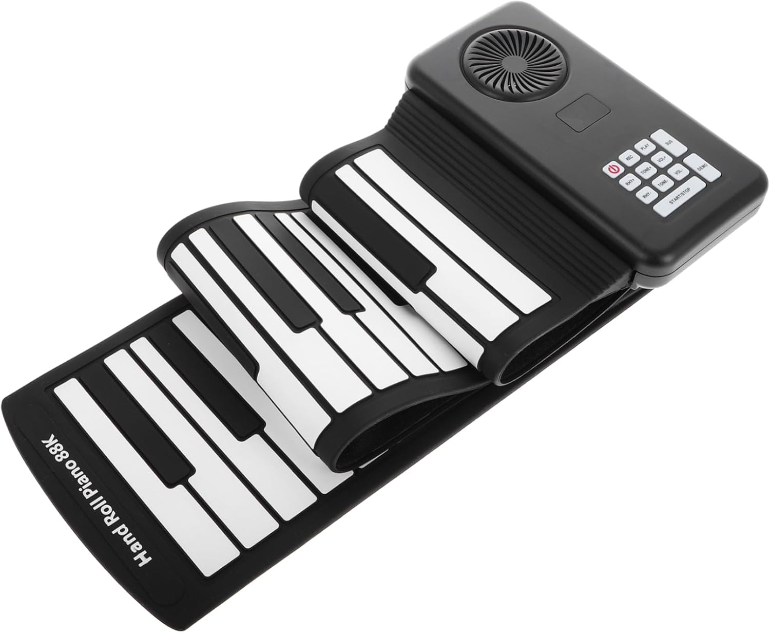 Foldable Keys Roll up Piano Portable Silicone Keyboard with Speaker for Music Practice and to Store and Transport Full Key Layout for Versatile Playing